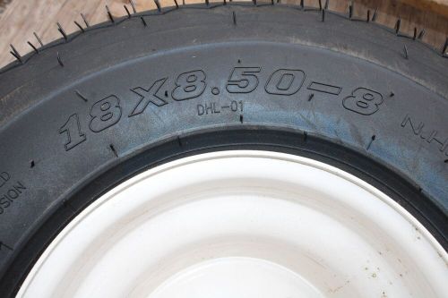 18x8.50-8 Bias- 4 Ply Wheel Assembly, 4-Hole, Please Read First, US $45.00, image 3