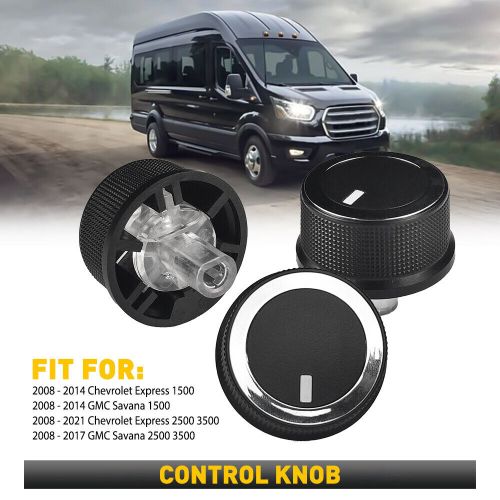 3X Heater AC Temperature Control Knob Car Accessaries For 08-14 GMC Savana 1500, US $18.99, image 6