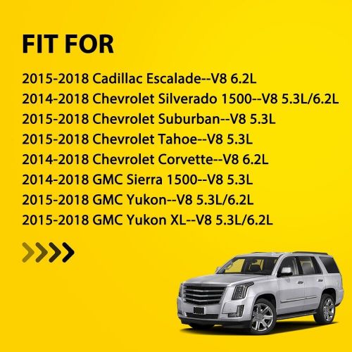 8X 758EE Spark Plug Wire Set Fit 2014-2018 Chevy Silverado GMC Sierra 1500 Yukon, US $32.19, image 6