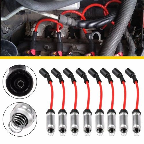 8X 758EE Spark Plug Wire Set Fit 2014-2018 Chevy Silverado GMC Sierra 1500 Yukon, US $32.19, image 10