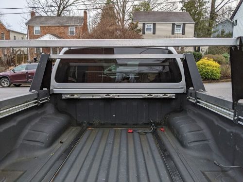 Steel heavy duty truck bed rack system
