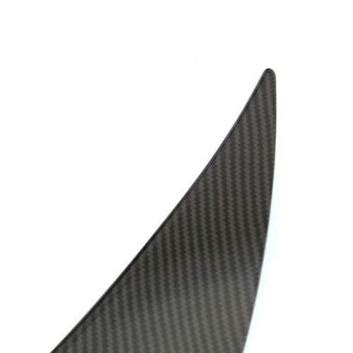 Universal Car Front Bumper Fins Body Splitter Spoiler Canard Carbon Fiber LookT2, US $48.61, image 8