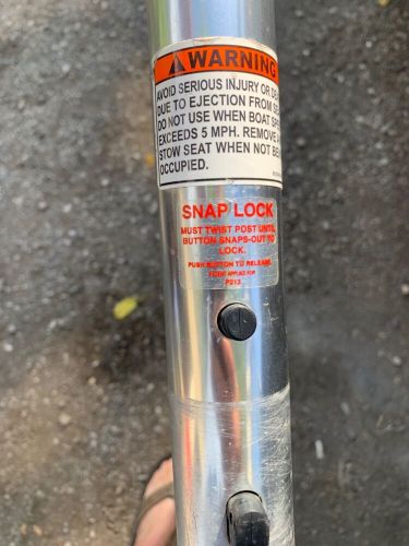 Attwood/Swivl-Eze boat pedestal seat and pole, US $70.00, image 3