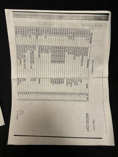 Cabin pressure selector; mpn 102936-3; s/n 117-422; serviceable