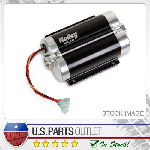 Holley 12-1800 dominator in-line billet fuel pump hi-flow 12v to 18.5v