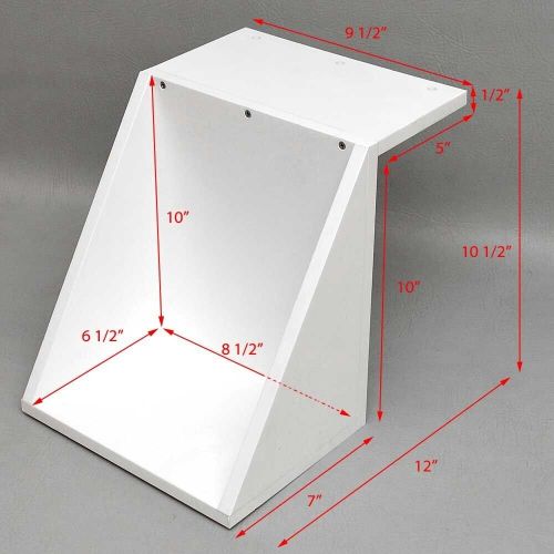 HCB Yachts Boat Sump Pump Shelf HS50089109 | 10 1/2 x 9 1/2 Inch White, US $73.64, image 2