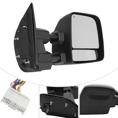 For 2017-2022 Nissan Titan Right Chrome Power Heated Towing Mirror w/ Blind Spot, US $173.43, image 14
