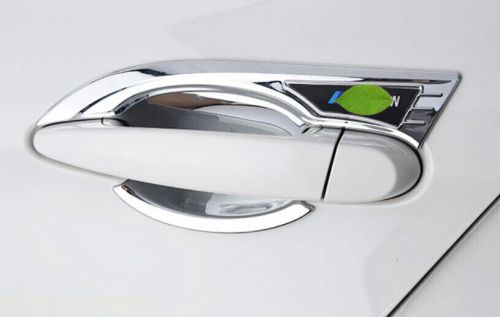 For bmw 3-series 2013 2014-2019 abs chrome exterior outside door bowl cover trim