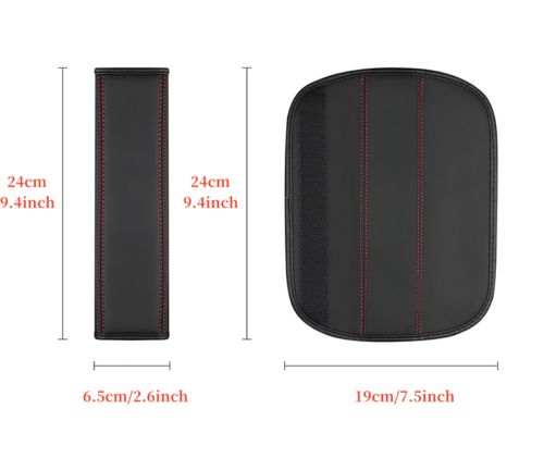 For Jeep 2pcs Car Seat Belt Cover Shoulder Pad Protector High Quality Leather, US $8.88, image 9