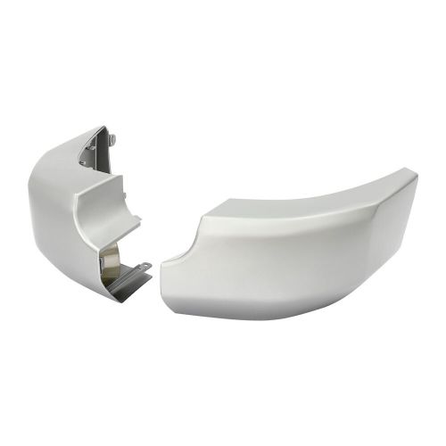 Painted silver for 2007-2014 toyota fj cruiser rear bumper ends caps left+right