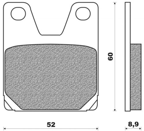 Brake shoes brake pads type NewFren FD.0261 S2 sintered metal-, US $, image 3