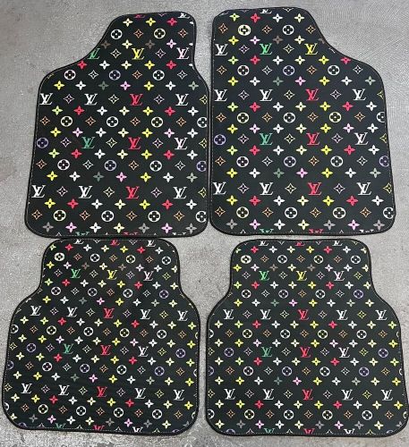 Car Floor Mat Designer Print UNIVERSAL- Black Multi, AU $69.95, image 2