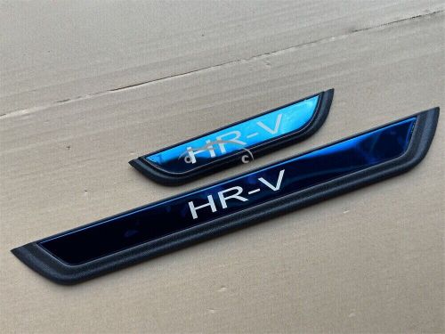 For honda hr-v car accessories autos door sill strip protector scuff plate bule