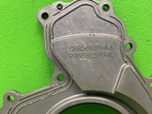 Land rover discovery crankshaft  rear seal plate ck5q6k301aa lr036542 3.0 sdv6