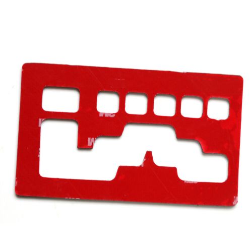 1pcs for 2010 dodge journey carbon fiber interior gear shift panel trim sticker