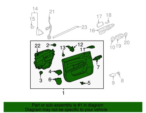 Genuine GM Door Trim Panel 89046292, US $685.74, image 4