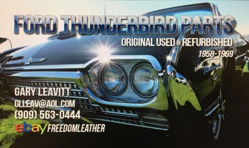 FORD THUNDERBIRD WING VENT WINDOW GLASS PASSENGER RIGHT SIDE 1961-1963 OEM 64, US $150.00, image 2