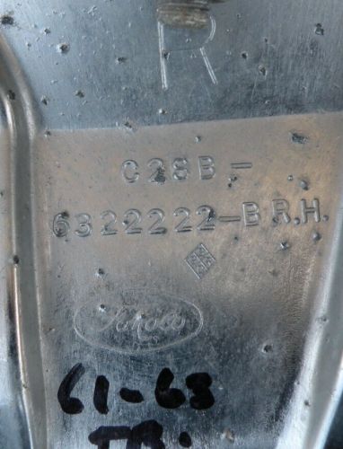 FORD THUNDERBIRD WING VENT WINDOW GLASS PASSENGER RIGHT SIDE 1961-1963 OEM 64, US $150.00, image 11