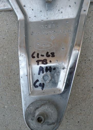 FORD THUNDERBIRD WING VENT WINDOW GLASS PASSENGER RIGHT SIDE 1961-1963 OEM 64, US $150.00, image 12