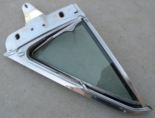 FORD THUNDERBIRD WING VENT WINDOW GLASS PASSENGER RIGHT SIDE 1961-1963 OEM 64, US $150.00, image 19
