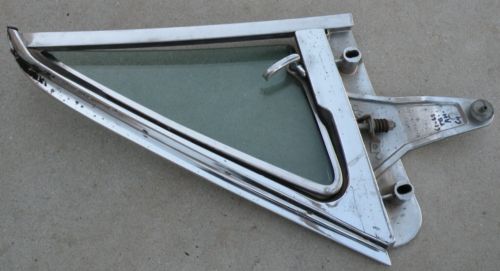 FORD THUNDERBIRD WING VENT WINDOW GLASS PASSENGER RIGHT SIDE 1961-1963 OEM 64, US $150.00, image 30