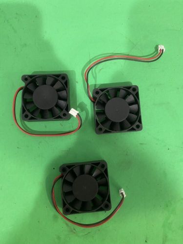 Three (3) crown age04010s 12m 12v 2wires cooling fans - new