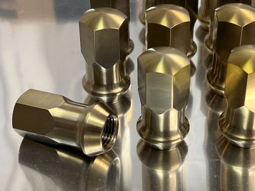 20pcs set Gold Titanium Closed End Lug Wheel Nut 14x1.5 48mm long 19mm 60deg, US $239.00, image 5