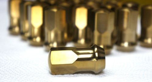 20pcs set Gold Titanium Closed End Lug Wheel Nut 14x1.5 48mm long 19mm 60deg, US $239.00, image 6