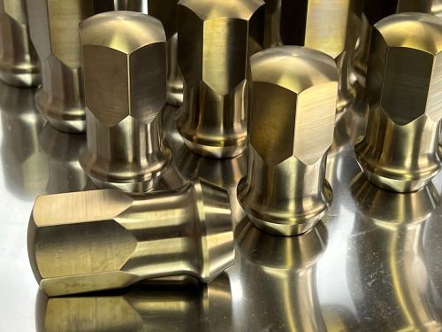 20pcs set Gold Titanium Closed End Lug Wheel Nut 14x1.5 48mm long 19mm 60deg, US $239.00, image 8