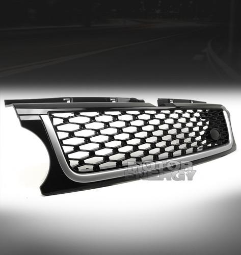 2010 2011 2012 land rover range sport front hood upper grille grill black mesh