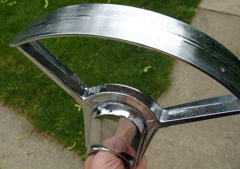 1955 1956 CHEVY CHROME DASH SPEEDOMETER BEZEL , US $69.99, image 4