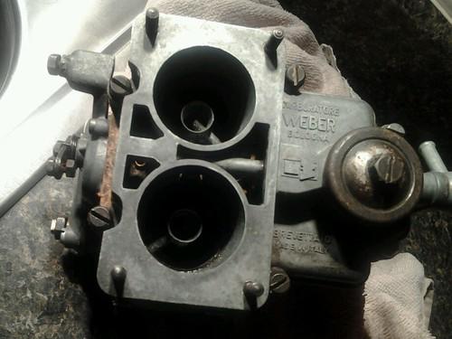Weber carburetor twin downdraft 36dim7