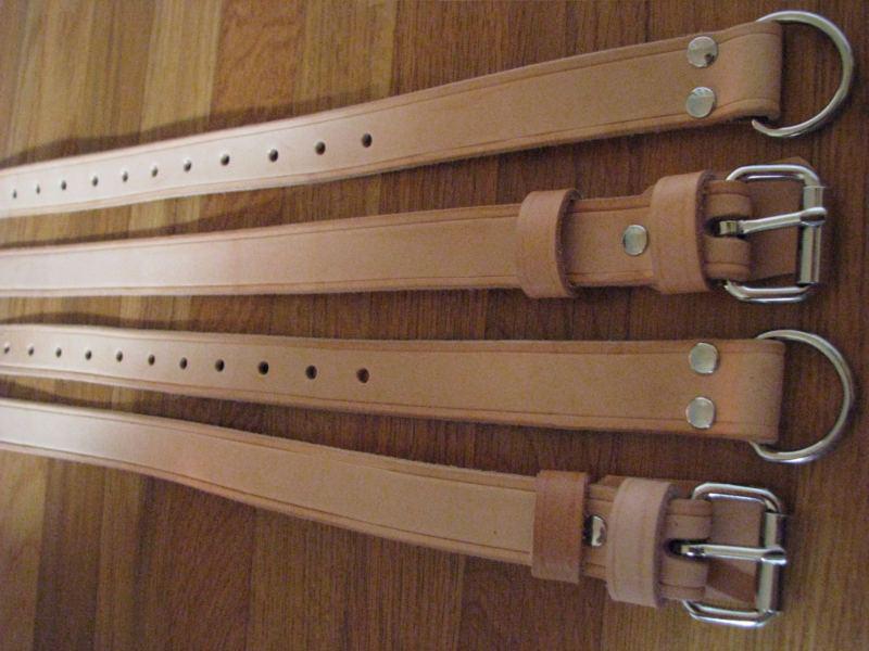 Hand Made in the USA PORSCHE 356 Brown Leather Luggage Suitcase Straps Belts, US $119.00, image 8