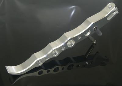 Cnc kickstand exotic silver suzuki gsxr 600 750 2001-2010 gsxr1000 2001-2006 k1