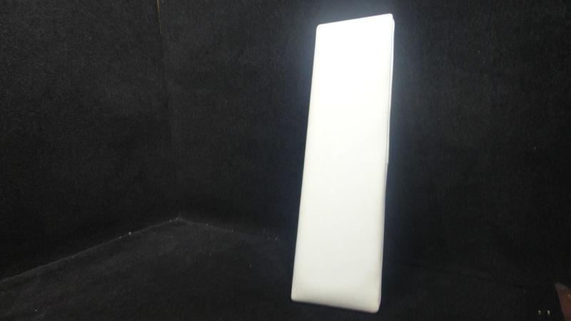 22''x6 1/2'' white trim accessory piece for a pontoon marine boat k/i #76