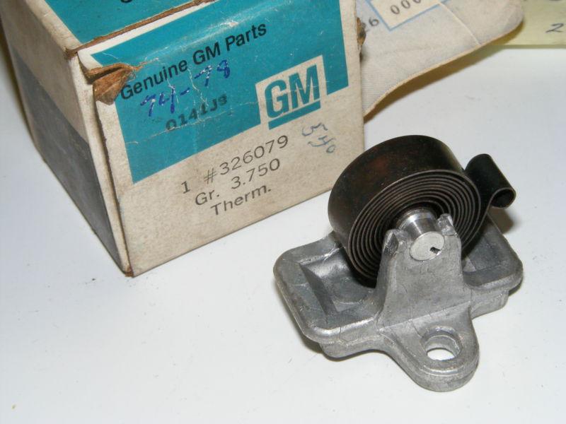1973 74 CHEVROLET PASSENGER THERMOSTAT ASSY CHOKE PULLOFF NOS 326079 CORVETTE , US $15.99, image 4