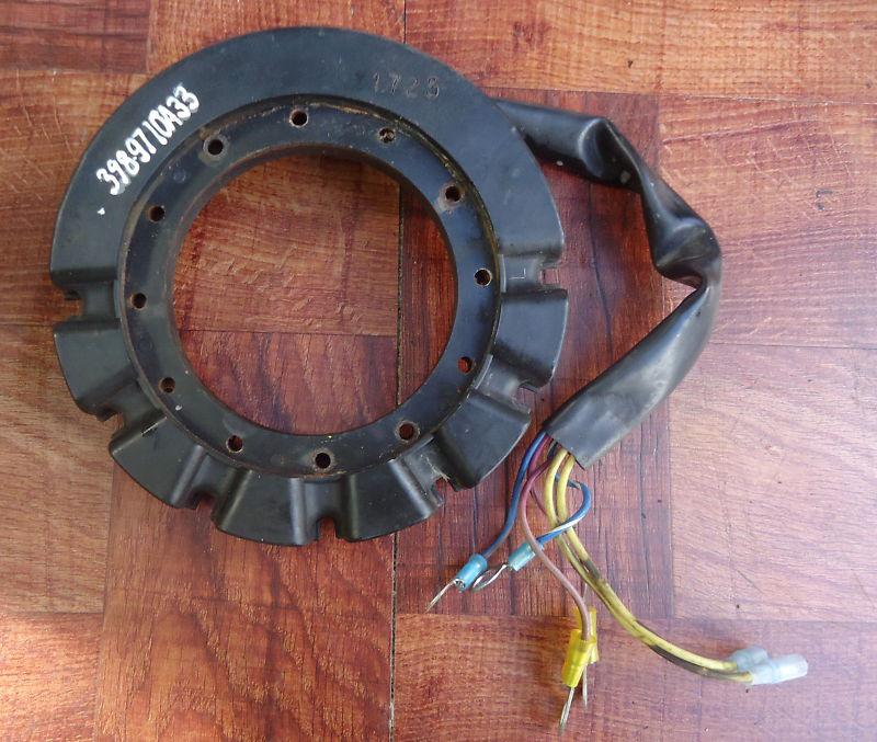 Buy 1988 1998 30 125hp Mercury Mariner Outboard Stator assembly 3989710A33 in Holly
