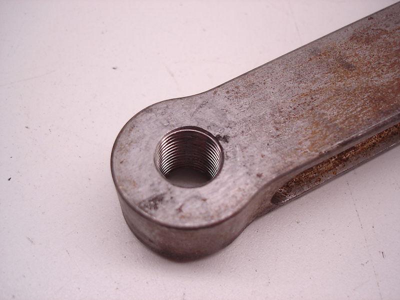 NASCAR FLAT BILLET STEEL GM POWER STEERING BOX PITMAN ARM 5