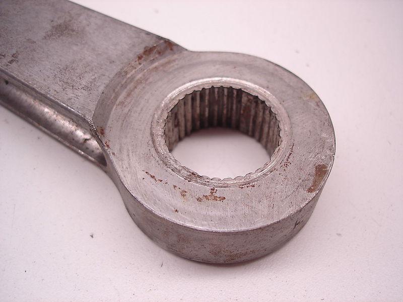 NASCAR FLAT BILLET STEEL GM POWER STEERING BOX PITMAN ARM 5