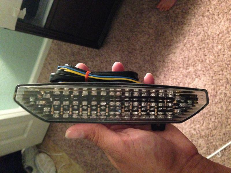 Kawasaki zx6r led tail light