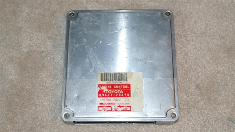 90 91 toyota celica gt 2.2 at engine computer 89661-20670