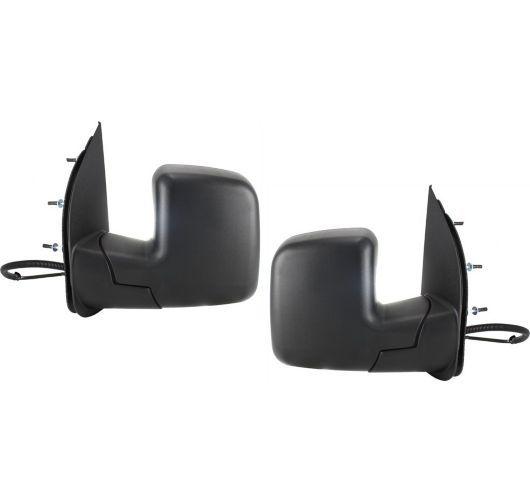Mirrors power left lh & right rh pair set for ford e150 e250 e350 e450 e550 van