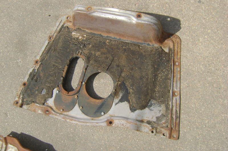 1966 66 Chevy Truck C-60 FLOOR PANELS TRANSMISSION COVER SOLID 1965 65 1964 64, US $125.00, image 3