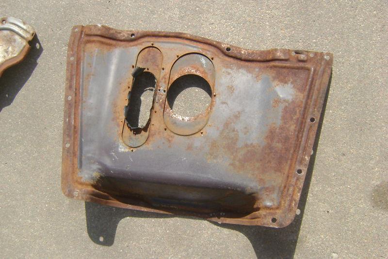 1966 66 Chevy Truck C-60 FLOOR PANELS TRANSMISSION COVER SOLID 1965 65 1964 64, US $125.00, image 5