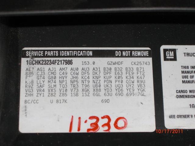 04 SILVERADO 2500 HOOD HINGE 492198, US $30.00, image 11