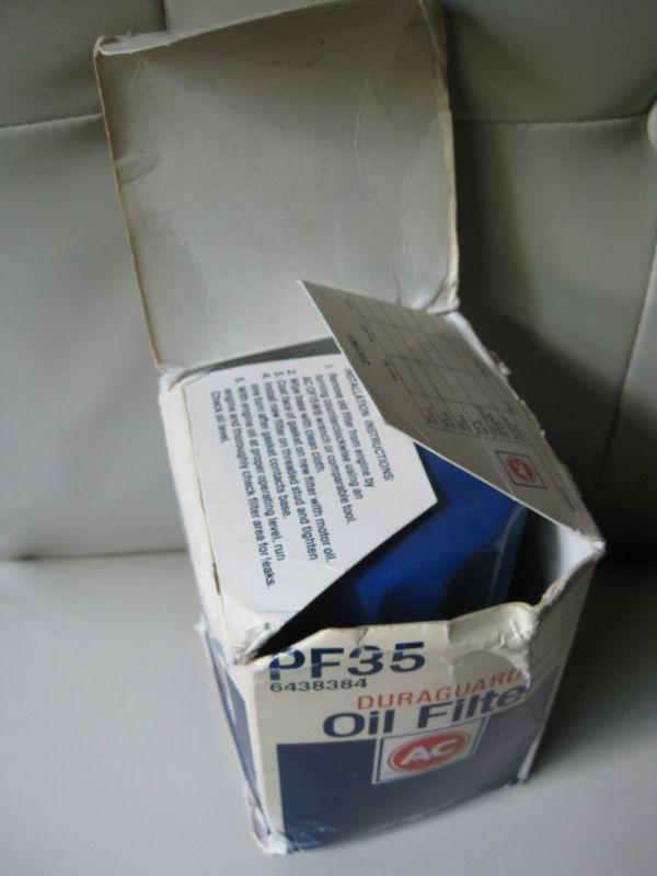 AC Delco DuraGuard Oil Filter # PF35 New Old Stock, 6438384, US $11.50, image 3