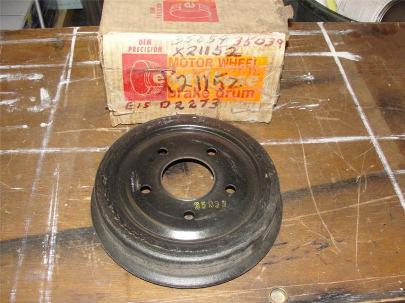 Nos 1961 1962 1963 pontiac tempest rear brake drum oem precision x-21152