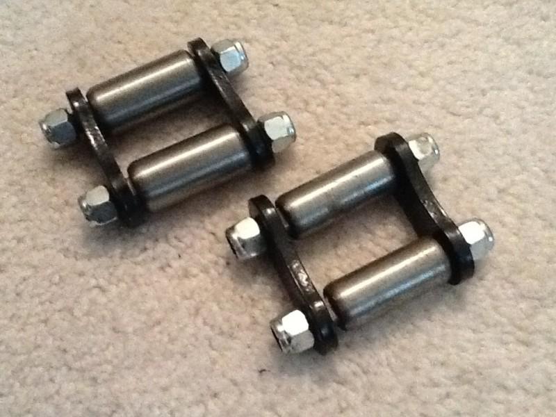 1932 ford and other early ford 2 inch front spring shackle set
