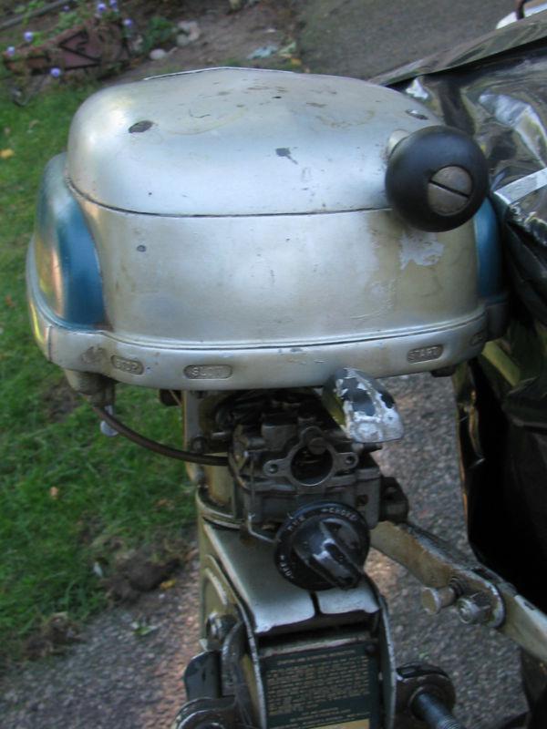 VINTAGE EVINRUDE 1947 -1951 OUTBOARD BOAT MOTOR, US $99.99, image 7