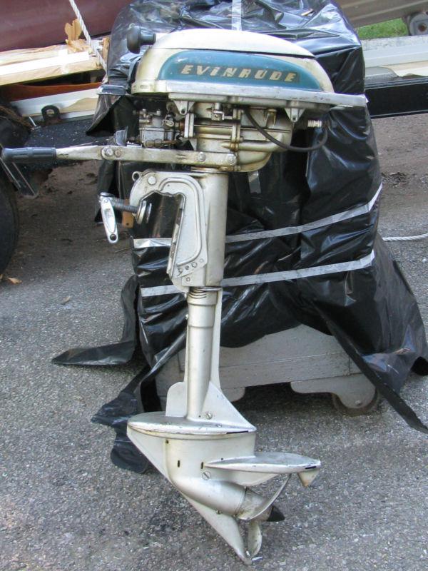 VINTAGE EVINRUDE 1947 -1951 OUTBOARD BOAT MOTOR, US $99.99, image 9